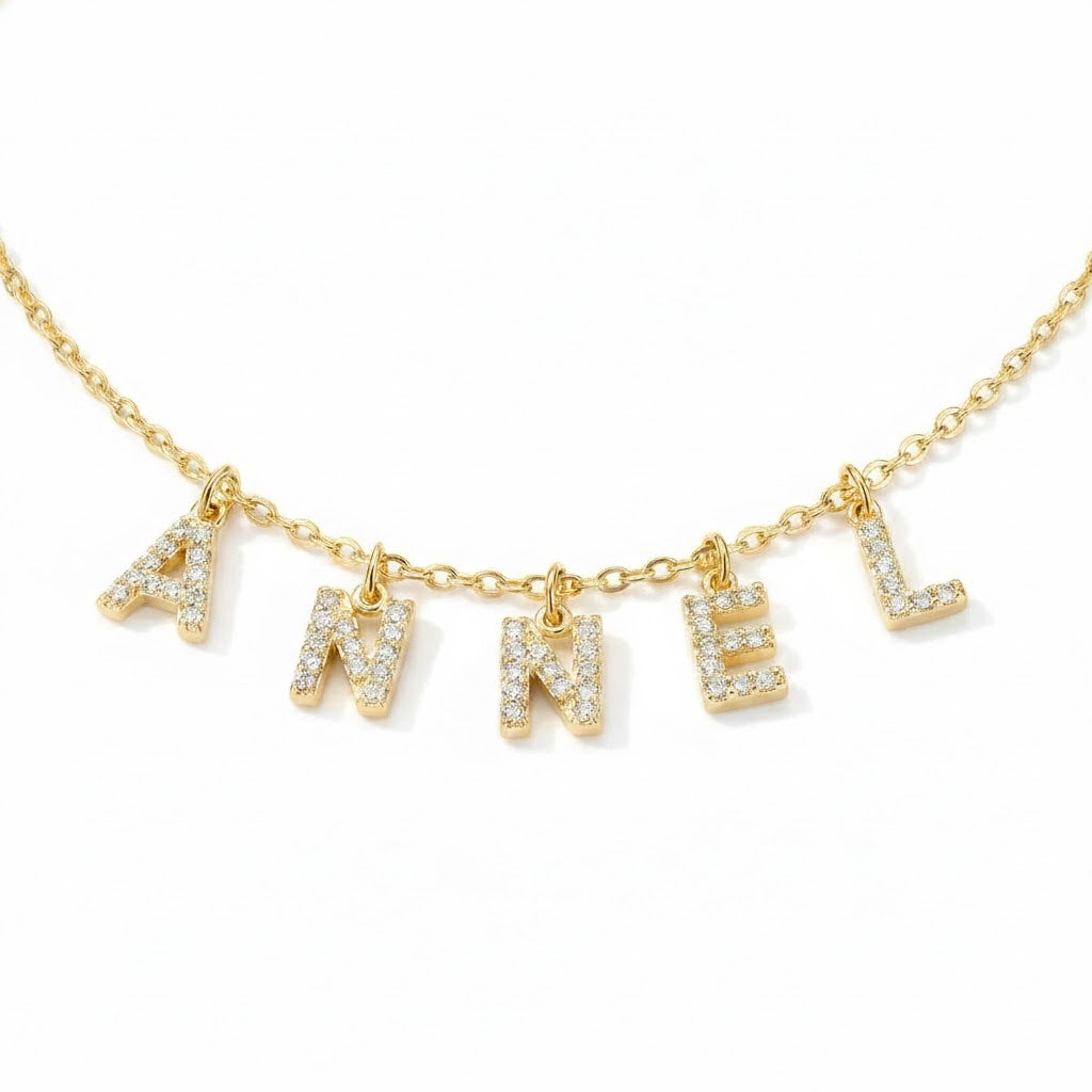 Collier Rivière Éclat — Cristaux Scintillants